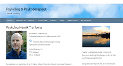 Desktop Screenshot of henriktranberg.dk